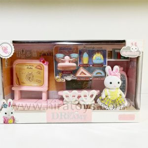 ست خانه خرگوش طرح مدرسه dreamy